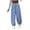 Sky Blue, variant on Generic Kids Boys Girls Cotton Pants Bottom Lightweight Wide Leg Pants Loose-Fit Stretchy Breathable Trousers for 1-13 Years