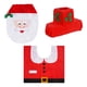 thumbnail image 5 of Decoraciones navideñas para fundas de asientos de inodoro, decoraciones de Papá Noel, cubiertas para inodoros y alfombras de baño, para festivales de, 5 of 8