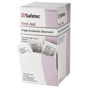 Safetec First Aid Triple Antibiotic Ointment 0.03 Oz. 376215