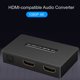 thumbnail image 5 of Convertidor de audio de alta resolución, tres modos de audio, conmutación Plug & Play, compatible con HDMI 1080P 4K SPDIF, extractor de audio de 3,5 mm para oficina., 5 of 7