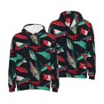 thumbnail image 6 of Bingfone Fishing Lure Men's Drawstring Hoodie Long Sleeve Pocket Sweatshirts-3X-Large, 6 of 6