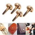 thumbnail image 3 of 100 Pcs Mushroom shaped Decoration Rivets DIY Accessories for Bags Shoes Hats Clothes(10mm Gold ), 3 of 4