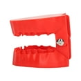 thumbnail image 1 of Denture Bit Organizer, 28 Drill Holes Denture Drill Bit Holder Versatile Use Heat Treatment Process  for DIY Kit Black,Red, 1 of 7