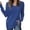 Blue_2 #808, variant on Bovemsi Sweaters for Women Cozy V Neck Long Sleeve Shirts Casual Fall Tops Lightweight Tunic Fashion Clothes 2024 Fall Sweaters