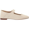 thumbnail image 6 of Sam Edelman Michaela Modern Ivory Mary Jane Buckle Ankle Strap Pointed Toe Flats (Modern Ivory, 8.5), 6 of 6