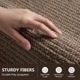 thumbnail image 4 of SIXHOME Door Mat 32"x47" Welcome Mat Non-Slip Absorbent Dirt Trapper Doormat Low Profile Floor Mat Indoor Outdoor Entryway Rug for Front Door Easy Clean Durable Neutral Home Decor Brown, 4 of 7