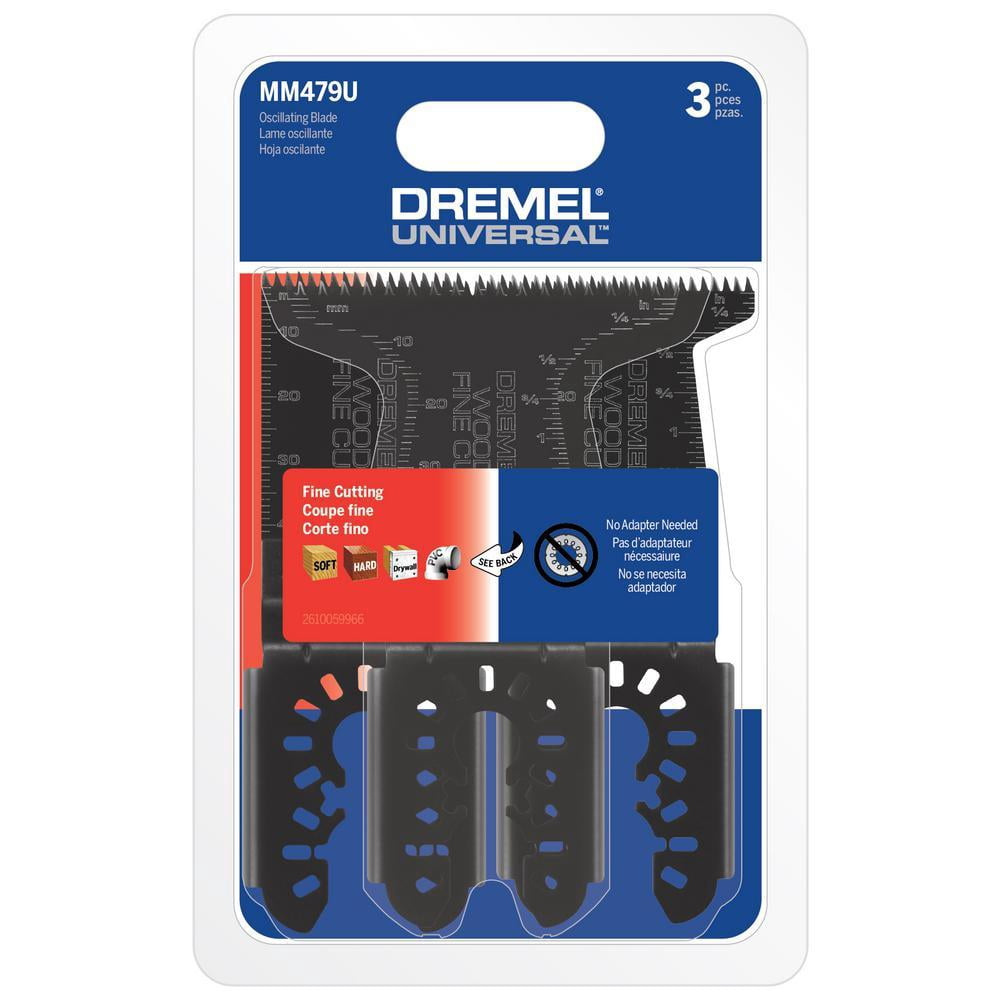 Dremel Steel Oscillating Blade Set Wood 3 pc MM479U