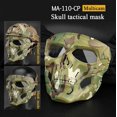 thumbnail image 2 of Skull Full Mask Full Mask Monking Mask Mask Pantalized Vestido personalizado esquí esquí Gafas de esquí, 2 of 2