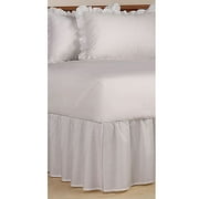 Mainstays Ms Bedskirt Sham Set Poplin Ruffle