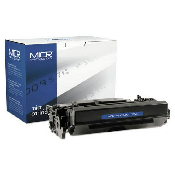 MICR Print Solutions Compatible 87XM High-Yield MICR Toner, 18000 Page-Yield, Black