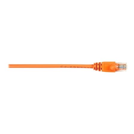 Black Box - Patch cable - RJ-45 (M) to RJ-45 (M) - 10 ft - UTP - CAT 6 - molded, snagless, stranded - orange