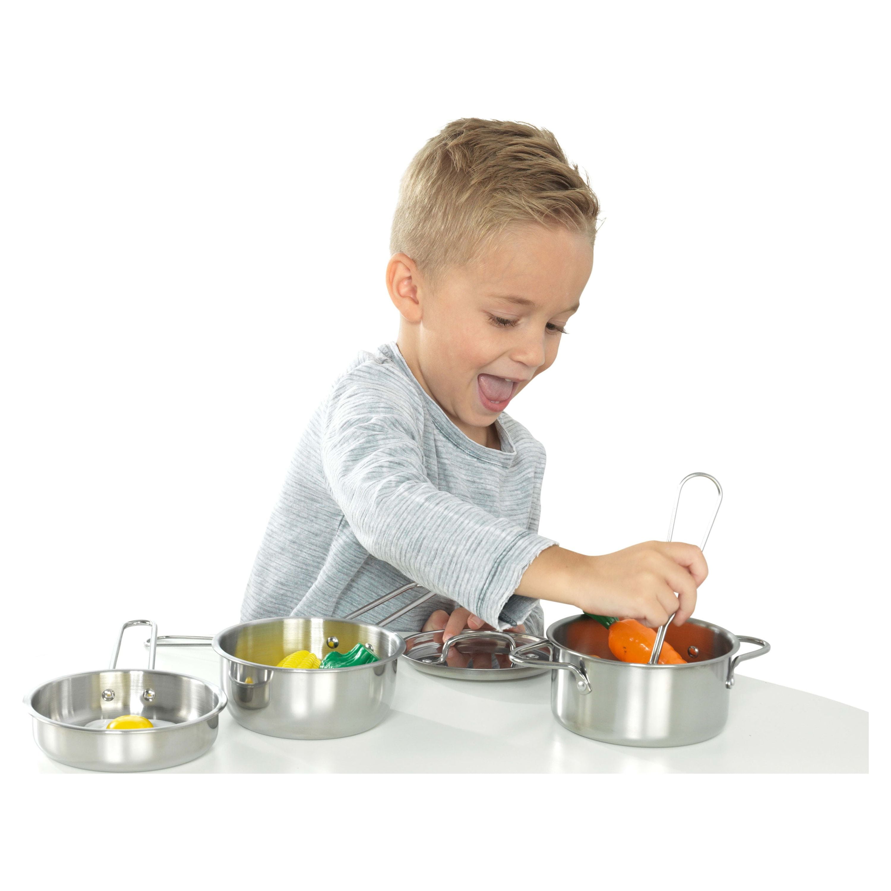 40pcs Set Enfants Play Maison Cuisine Jouets Batterie de cuisine Ustensiles  de cuisine Pots Pans cadeau QYY81210712