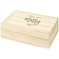 thumbnail image 1 of Koyal Wholesale Will You Marry Me? Engraved Wood Ring Box with Lid, Ring Bearer Box, Keepsake Ring Box, Rustic Proposal, 1 of 4