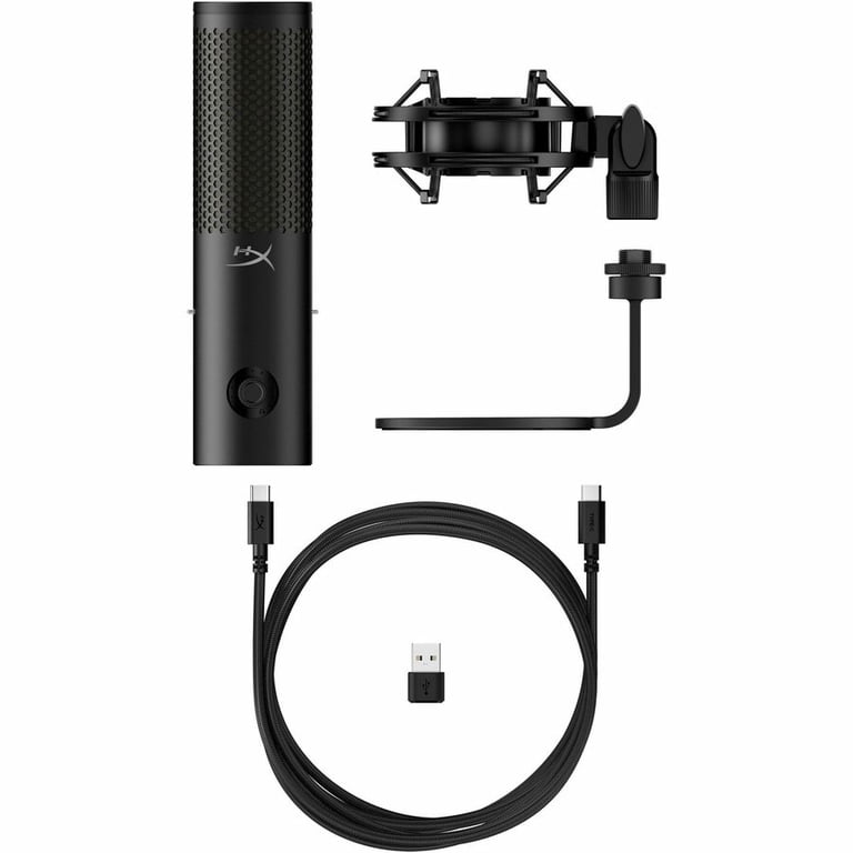 HyperX QuadCast 2 S – USB Microphone, with RGB Lighting, Streaming