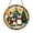 Acrylic 3.5 Inch, variant on Penguin Family Stained Glass Style Suncatcher Window Hanging, Decorative Penguin Glass Style Art Panel with Cute Penguin Family Scene for Animal Lover Window Decor Ornament Gift