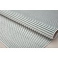 thumbnail image 5 of Isaac Mizrahi Jaxon CM20A Peppermint Pinstripes Geometric Contemporary light blue Area Rug, 8'3"X10'0", 5 of 6