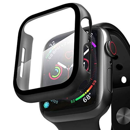 ZXK CO Compatible Apple Watch Case 38mm Series 3/2/1 with Screen Protector, Overall Full