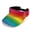 Rainbow Galaxy, variant on Rainbow Galaxy Print Sun Visor Hat Adjustable Visors Women Men Outdoor Sports Tennis Golf Beach Travel Cap