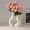 A, variant on Euaioeiu Heart-Shaped Vase Set,Plastic Decorative Vase,Non-Fragile Modern Home Decor,9.6"x3.8" & 7.2"x4.3",Tabletop Centerpiece,Wedding Gift,Dining Room Shelf Decor for Living Room Bedroom Office