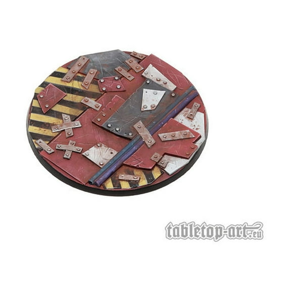Tabletop Art 100mm Scrap Steel Bases #1 New