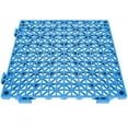 thumbnail image 3 of Yardi Yarda Interlocking Tile 50PCS Blue, Drainage Tiles 12" x 12" Splicing, PVC Interlocking Drainage Floor Tiles, Non-Slip Drainage Holes for Wet Areas, Blue, 3 of 11