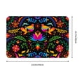 thumbnail image 3 of Disketp Mexican Flower Traditional1 Mat For Front Door Outside - Doormat Outdoor Entrance - Welcome Mats Outdoor,Outside Entry And Outdoor Entrance 16''X24'', 3 of 9