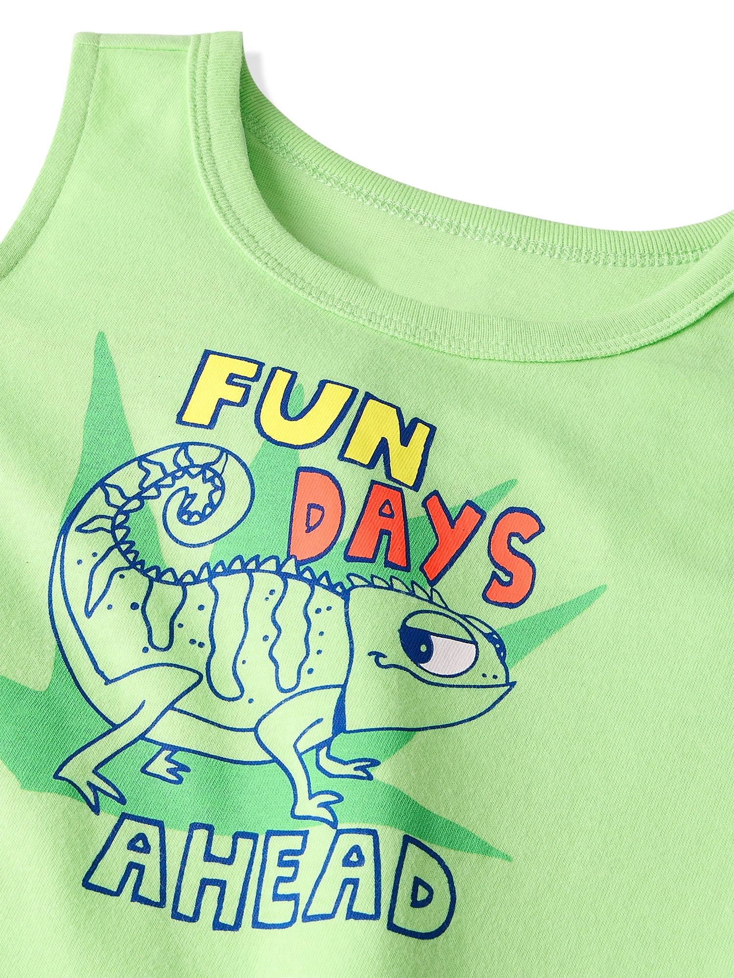 Garanimals Newborn, Baby & Toddler Boy Cotton Graphic Tank Top, Sizes 0-6T
