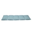 thumbnail image 2 of Abstract Floor Pillow Lounger Cover, Abstract Pattern with Bubbles in Different Sizes Modern Aqua Inspired Design, Nap Mat Printed Fabric Case for 5 Pillows, 88" x 27", Turquoise Teal, by Ambesonne, 2 of 5