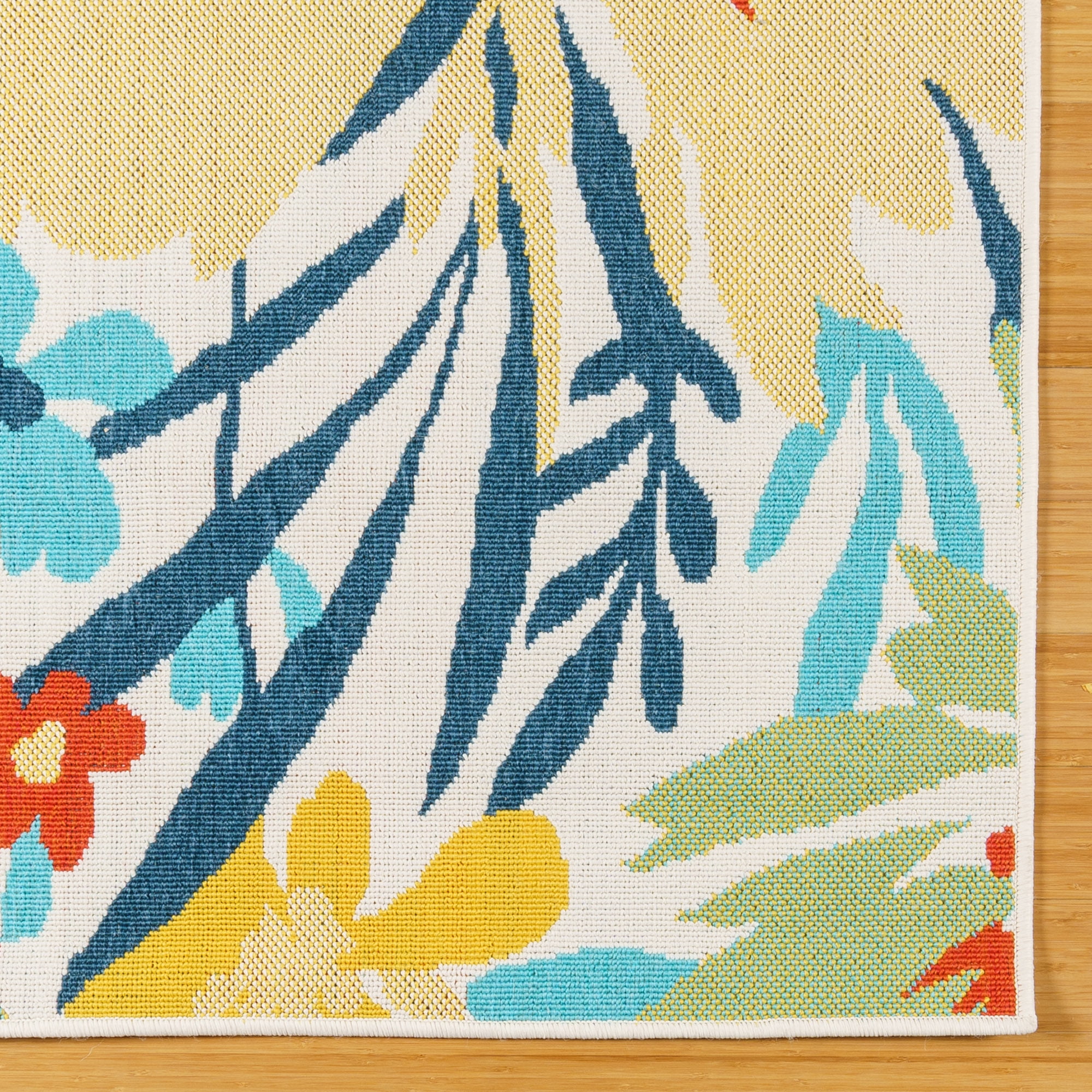 Ziesta Swish Indoor/ Outdoor Polypropylene Multi Machine Made Area Rug, 8x10