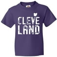 thumbnail image 3 of Inktastic Cleveland, Ohio Distressed Font Youth T-Shirt, 3 of 5