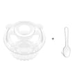 thumbnail image 5 of Clear Plastic Dessert Cups with Lids and Spoons Featuring 4.5 Inch Round Containers with Vertical Ribbed Design, Portable Boxes for Bakeries and Home Bakers, Party Treat Packaging, 5 of 5