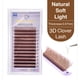 thumbnail image 2 of PRAECLARUS Café Color 3D W Forma Extensiones De Pestañas Premium Volumen Ventiladores Prefabricados En De Falso LasheThickness 0.07mm Tejido A Mano Natural Suave Visón Piel 3D Trébol Lash De, 2 of 4