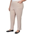 thumbnail image 3 of Alfred Dunner Womens Plus-Size Knit Corduroy Pull On Short Length Pant, 3 of 6