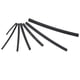 thumbnail image 5 of Tubo termorretráctil negro, 200 unidades, herramienta eléctrica de calor negro, tubo de conexión eléctrica, máxima comodidad, 5 of 8