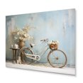 thumbnail image 2 of Designart "Bicycle Calm Pedaling VI" Transportation Metal Art Print, 2 of 5