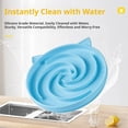 thumbnail image 6 of Food Grade Silicone Slow Feeder Pet Bowl Anti Slip Suction Licking Plate Anti Tip Dish for Dog Cat, 6 of 10