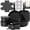 Black-26Pcs, variant on Titanium 5Pcs Nonstick Cookware Set for RV Kitchen