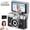 Black, variant on Mini Flip Screen Retro Camera Keychain, 1080P HD Portable Pocket Digital Camcorder with 1.47" IPS Flip LCD, 8x Zoom, 6 Vintage Filters & Fill Light, Included TF Card for Travel Vlog Gift