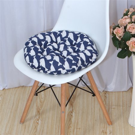 Sunjoy Tech Stylish Printed Bohemian Soft Round Chair Pad Garden Patio Home Kitchen Office Seat Cushion Diameter 16