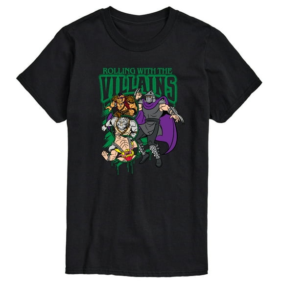Teenage Muntant Ninja Turtles - Villains Bootleg - Men's Short Sleeve Graphic T-Shirt