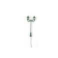 thumbnail image 2 of Model Layout Lights Double-Heads Outdoor Garden Lamps Scale 1:87 Mini Miniature Lamppost Yards Sand Table Railway Scenery Green（Warm White）, 2 of 9