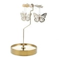 thumbnail image 1 of 1PC Stainless Steel with Tray Candlestick Home Candlelight Dinner Candleholder, 1 of 7