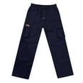thumbnail image 1 of Leggings lisos informales para hombre: cintura elástica con cordón, tejido de poliéster, ropa diaria/informal, tallas M-XXXL., 1 of 3