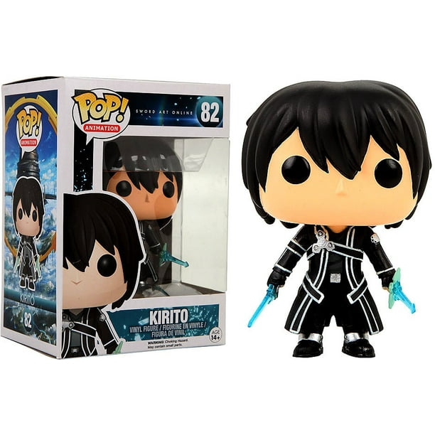 Sword Art Online Funko Pop Anime Kirito Vinyl Figure Walmart Com Walmart Com
