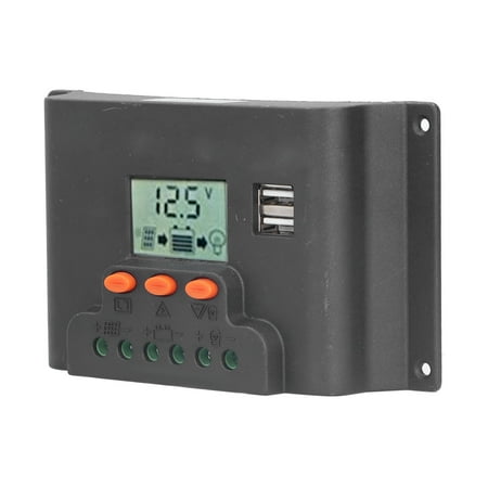 

Solar Controller USB Dual Port LCD Solar Controller For Industry 20A