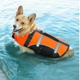 thumbnail image 7 of Dogs Need Safety Vests Too! Orange Life Jackets Aquatic Pet Preservers Boating Water Safety (xSmall), 7 of 7