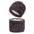 thumbnail image 1 of 2Pcs/Set Bébé Hiver Bonnet Bonnet Chapeau Peluche Foulard Col Chaud, 1 of 10