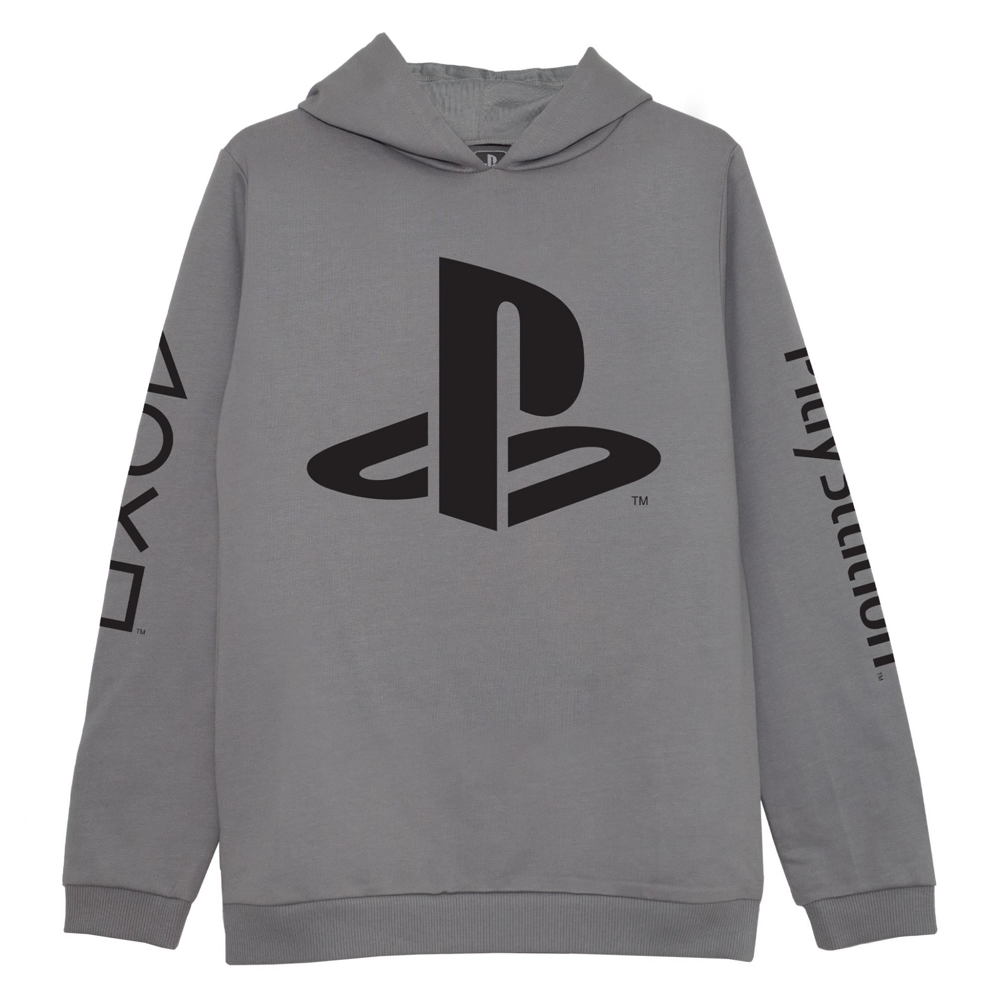 Playstation PS Logo Boys Pullover Hoodie Ages 5-15 Boys Tops Official Merchandise PS4 PS5 Gamer Gifts Kids Gaming Birthday Gift Idea Childrens Clothes