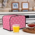 thumbnail image 6 of Yiaed Cartoon Pigs and Hearts Print Two Slice Bread Machine Cover, Universal Size Kitchen Appliance Cover for Bread Machine,Bread Machine Cover, 6 of 7