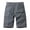 Gray, variant on lcziwo Beach Shorts for Men Big and Tall Summer Casual Cargo Shorts with Multiple Pockets Solid Color Hiking Fishing Chino Shorts Khaki XXXXXL